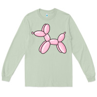 Matcha balloon dog pink Long Sleeve Tee - maiPhamDesign