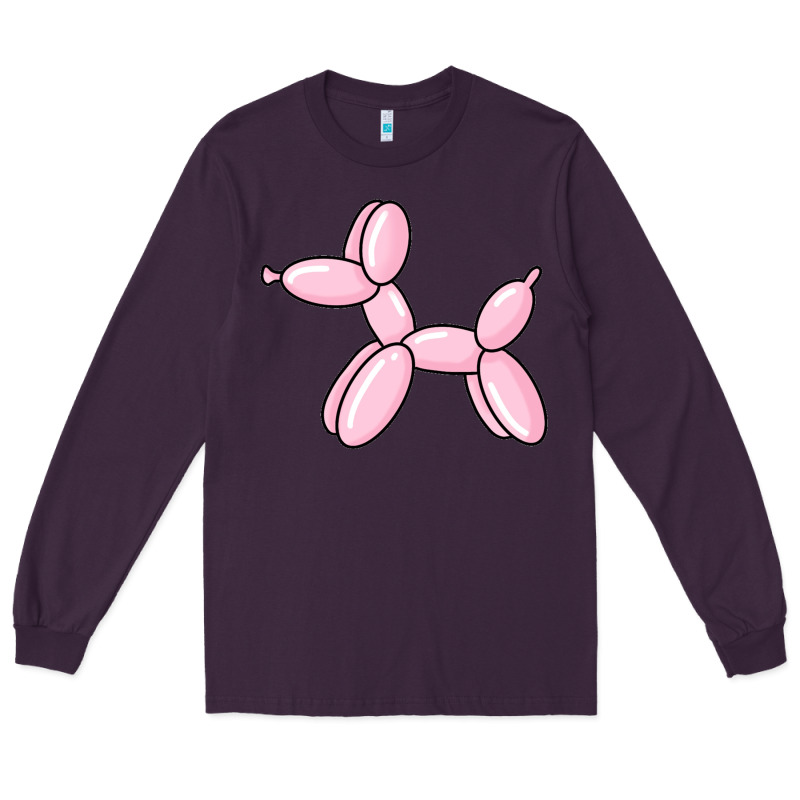 Balloon Dog Pink Long Sleeve Tee by maiPhamDesign | Teevron