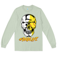 Matcha Dad life Sugar Skull for Soccer Softball Halloween Costume Long Sleeve Tee - maiPhamDesign