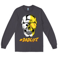 Smoke Dad life Sugar Skull for Soccer Softball Halloween Costume Long Sleeve Tee - maiPhamDesign