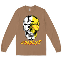 Toasted Coconut Dad life Sugar Skull for Soccer Softball Halloween Costume Long Sleeve Tee - maiPhamDesign