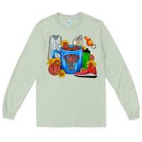 Matcha Basketball Coffee cup Long Sleeve Tee - FaDigitalArtStudio