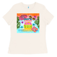 Bone here comes the sun Ladies Tee - TumblerDesignByShophia