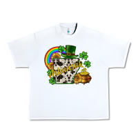 White Arkansas map St. Patrick's Urban Heavy Tee - CowGirlArtShop