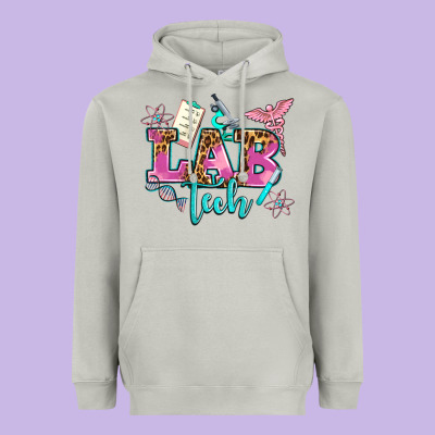 Lab Tech Heavyweight Hoodie Designed By Adodesignshop