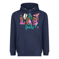 Navy lab tech Heavyweight Hoodie - AdoDesignShop