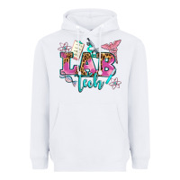 White lab tech Heavyweight Hoodie - AdoDesignShop