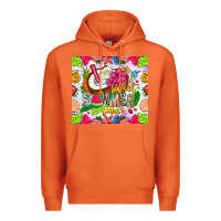 Carrot summer time Premium Hoodie - CowhideDigitalArt