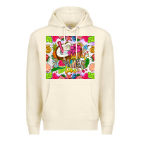Sandshell summer time Premium Hoodie - CowhideDigitalArt