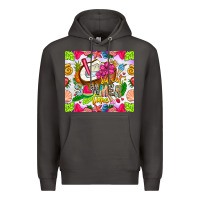 Smoke summer time Premium Hoodie - CowhideDigitalArt
