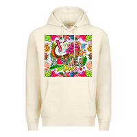Tofu summer time Premium Hoodie - CowhideDigitalArt