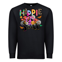 Black hippie soul Premium Sweatshirt - AdoDesignShop