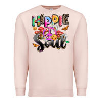 Pale Pink hippie soul Premium Sweatshirt - AdoDesignShop