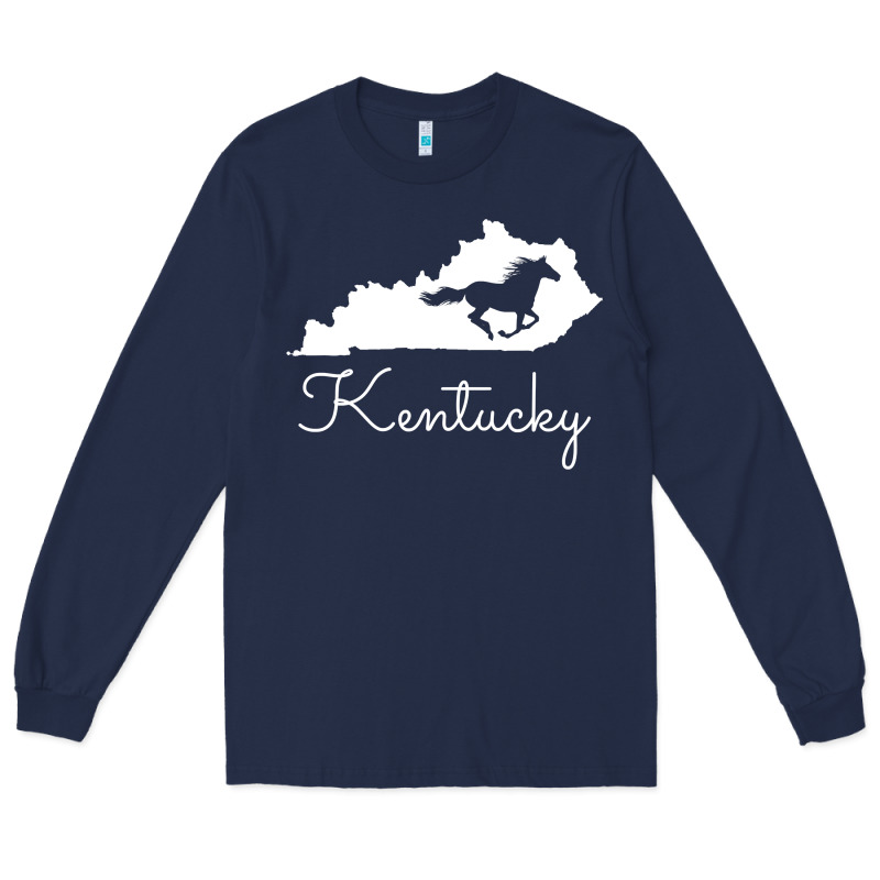 Kentucky Horse Map State , Best Gift, Costume, Halloween, Xmas, Christ Long Sleeve Tee by maiPhamDesign | Teevron