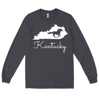 Smoke Kentucky Horse Map State , best gift, costume, halloween, xmas, christ Long Sleeve Tee - maiPhamDesign