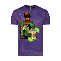 Cloud Purple tequila bottle Vintage Tee - Jasminsmagicworld