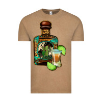 Vintage Coffee tequila bottle Vintage Tee - Jasminsmagicworld