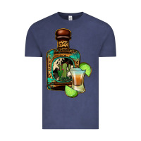 Vintage Denim tequila bottle Vintage Tee - Jasminsmagicworld