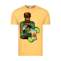 Vintage Mustard tequila bottle Vintage Tee - Jasminsmagicworld