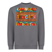 Storm teacher and pens apples books leopard and tooled leather tumbler Heavyweight Sweatshirt - Artiststas
