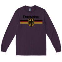 Plum DEUTSCHLAND Germany Flag Coat of Arms Eagle Banner Vintage , best gift Long Sleeve Tee - maiPhamDesign