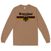 Toasted Coconut DEUTSCHLAND Germany Flag Coat of Arms Eagle Banner Vintage , best gift Long Sleeve Tee - maiPhamDesign