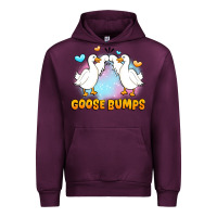 Mauve Wine goose bumps Urban Hoodie - JahusDesignShop
