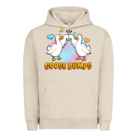 Pigment French Oak goose bumps Urban Hoodie - JahusDesignShop
