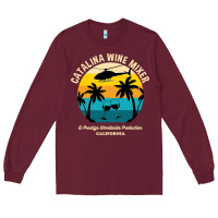 Burgundy Catalina mixer wine , best gift, costume, halloween, xmas, christmas,  Long Sleeve Tee - maiPhamDesign