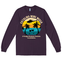 Plum Catalina mixer wine , best gift, costume, halloween, xmas, christmas,  Long Sleeve Tee - maiPhamDesign