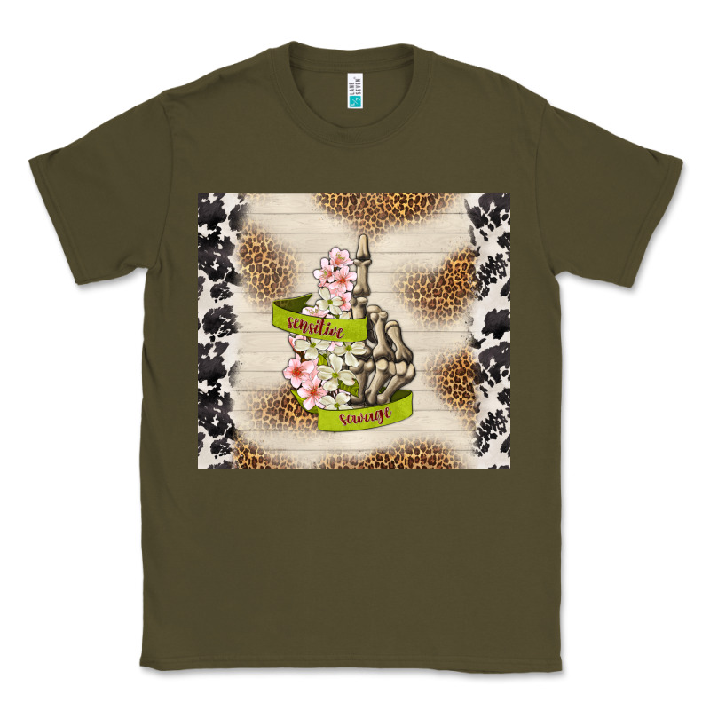 Sensitive Savage Classic Tee by TumblerDesignByShophia | Teevron