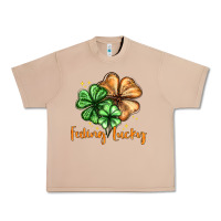 Burro Feeling lucky with clover Urban Heavy Tee - HowdyJamesFarm