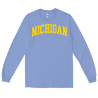 Colony Blue Michigan - Throwback Design - Classic , best gift, costume, halloween, Long Sleeve Tee - maiPhamDesign