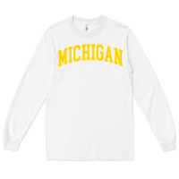 White Michigan - Throwback Design - Classic , best gift, costume, halloween, Long Sleeve Tee - maiPhamDesign