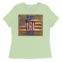 Matcha we don't know them all but we owe them all Ladies Tee - TumblerDesignByShophia