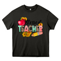 Asphalt blessed teacher Heavy Core Tee - NancyCooperArtShop