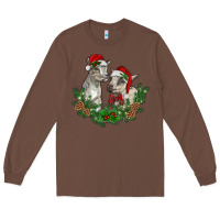 Christmas Baby Goats Long Sleeve Tee | Teevron