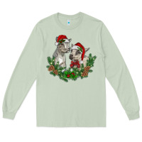 Matcha christmas baby goats Long Sleeve Tee - RanaPortraitStore