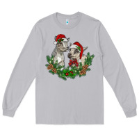 Moon Dust christmas baby goats Long Sleeve Tee - RanaPortraitStore