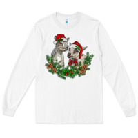 White christmas baby goats Long Sleeve Tee - RanaPortraitStore