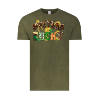 Vintage Olive Western lucky St. Patrick's Day Vintage Tee - CowGirlArtShop