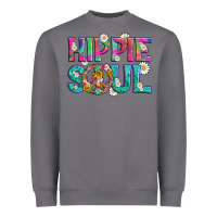 Storm hippie soul with tie dye and flowers Heavyweight Sweatshirt - Artiststas