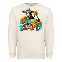 Sandshell live simply Premium Sweatshirt - AdoDesignShop
