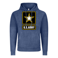 Vintage Denim Army strong Classic Vintage Hoodie - maiPhamDesign