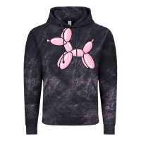 Cloud Black balloon dog pink Vintage Hoodie - maiPhamDesign
