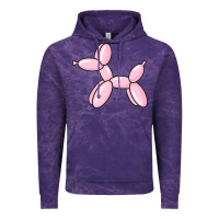 Cloud Purple balloon dog pink Vintage Hoodie - maiPhamDesign