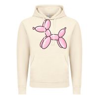 Vintage Artic balloon dog pink Vintage Hoodie - maiPhamDesign