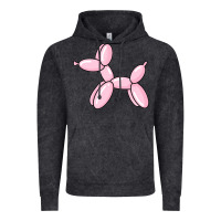 Vintage Black balloon dog pink Vintage Hoodie - maiPhamDesign