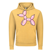 Vintage Mustard balloon dog pink Vintage Hoodie - maiPhamDesign