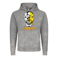 Cloud Rock Dad life Sugar Skull for Soccer Softball Halloween Costume Vintage Hoodie - maiPhamDesign